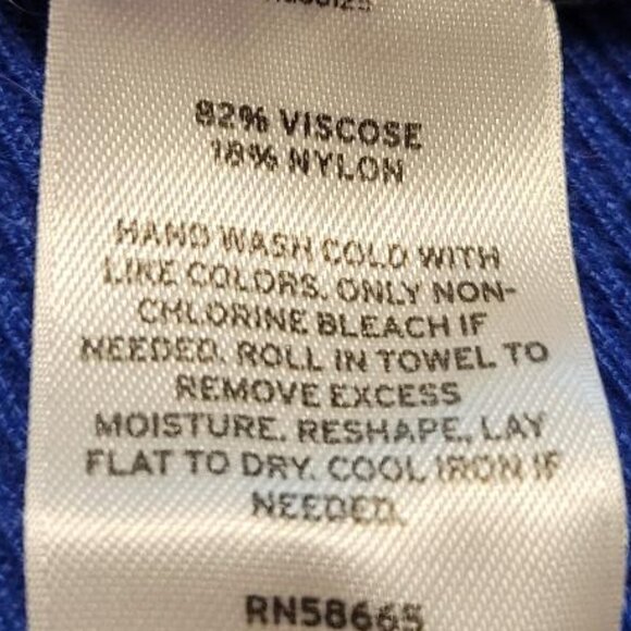 Halogen Black and Blue Striped Cardigan - Picture 7 of 9